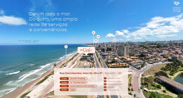 GAL URBAN BEACH LIVING - LANÇAMENTO EM PITUAÇU COM 1 E 2 QUARTOS | A PARTIR DE R$ 519.856,49
