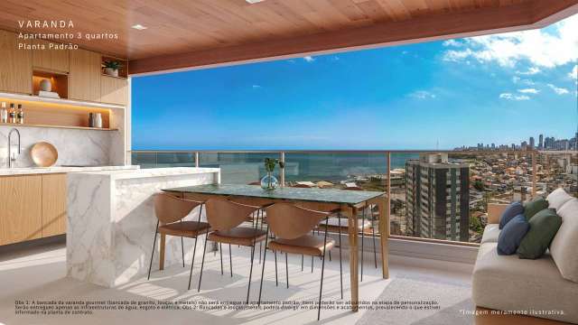 Rivê Rio Vermelho| apartamento de luxo com 3 e 4 quartos -  143 m² e vista para o mar