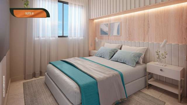 VIVAI SÃO RAFAEL | LANÇAMENTO EM SÃO RAFAEL COM 2 QUARTOS, SUITE E GARDEN - 54m²  A PARTIR DE R$373.020,42