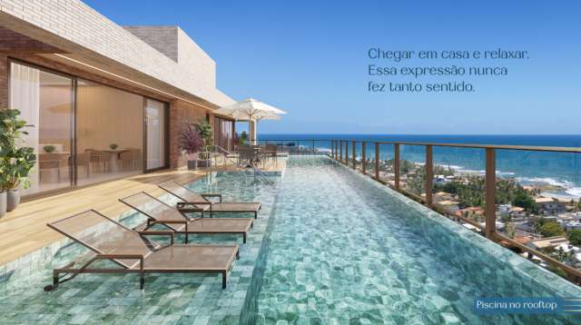 Apartamento em Itapuã, com 1 quarto, 28,00m² á venda por 400.000,00