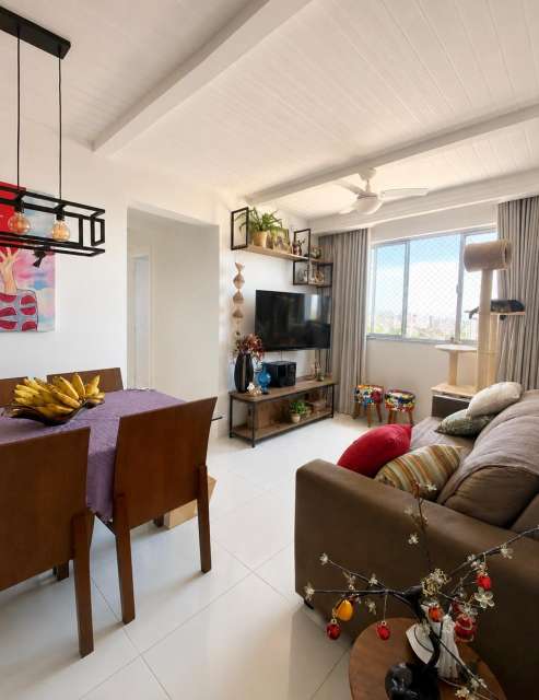 Apartamento em Acupe de Brotas com 2 quartos sendo 1 suíte, 66,45 m² à venda por R$ 360.000,00
