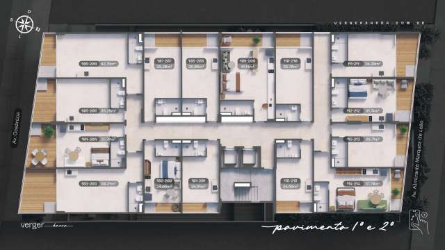 Verger Barra - Lançamento de Studios Boutique com Vista Mar | A partir de R$ 585.554,00
