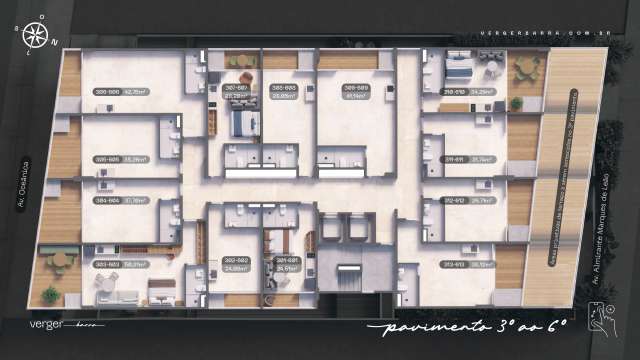 Verger Barra - Lançamento de Studios Boutique com Vista Mar | A partir de R$ 585.554,00