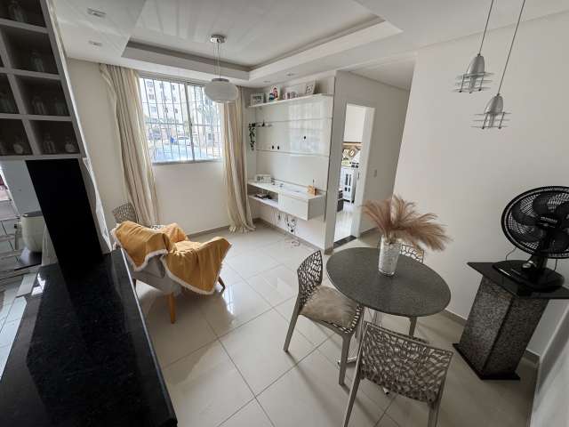 Apartamento com 2 quartos, 49,09 m² para alugar por R$ 1.602,61 - Lauro de Freitas-BA 